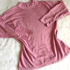 we the free mock neck